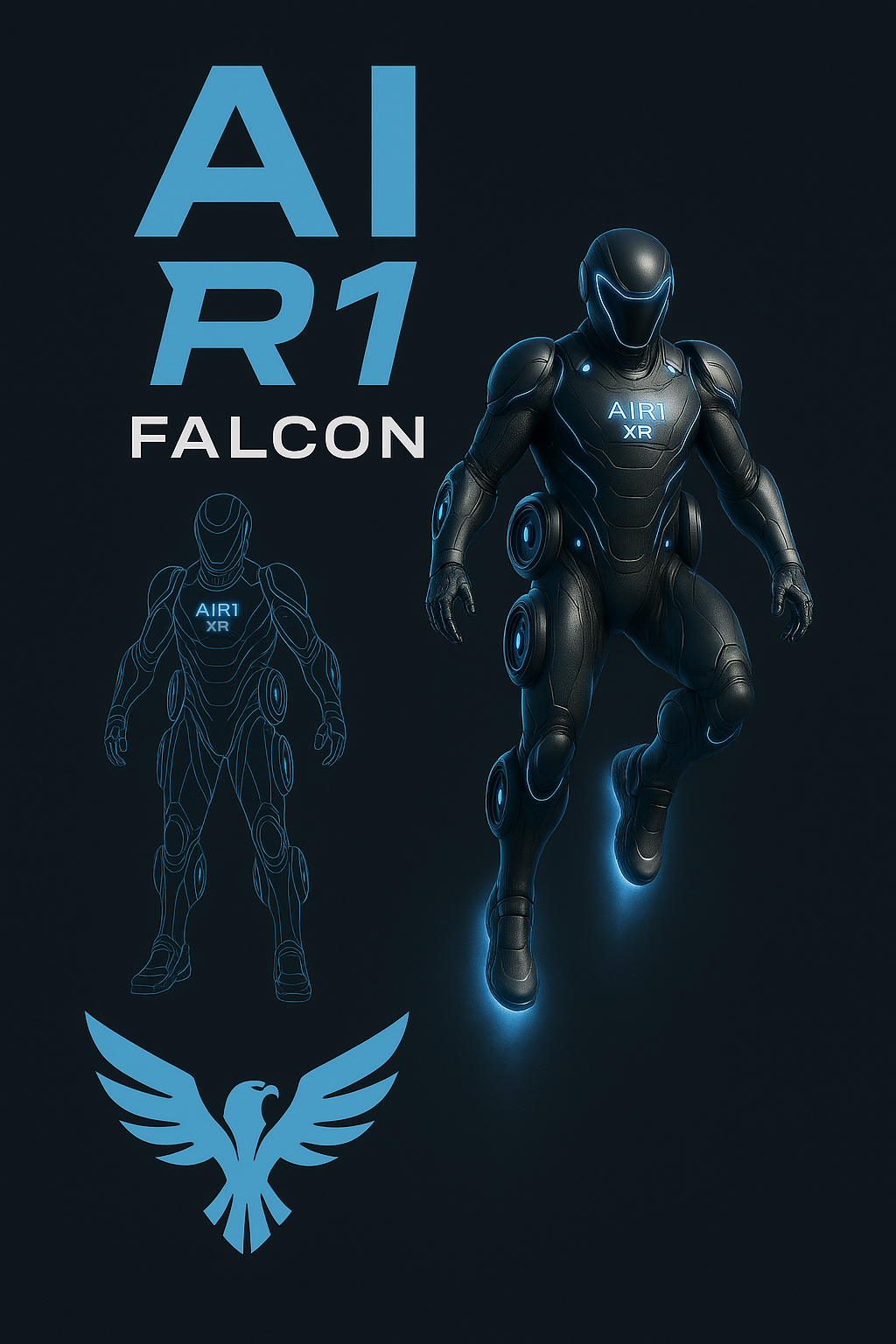 Wizualizacja AIR1 XR Falcon
